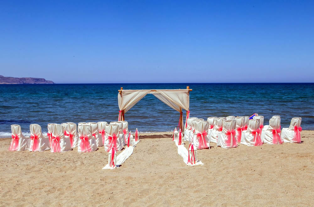 Beach Wedding Sun Snow Weddings