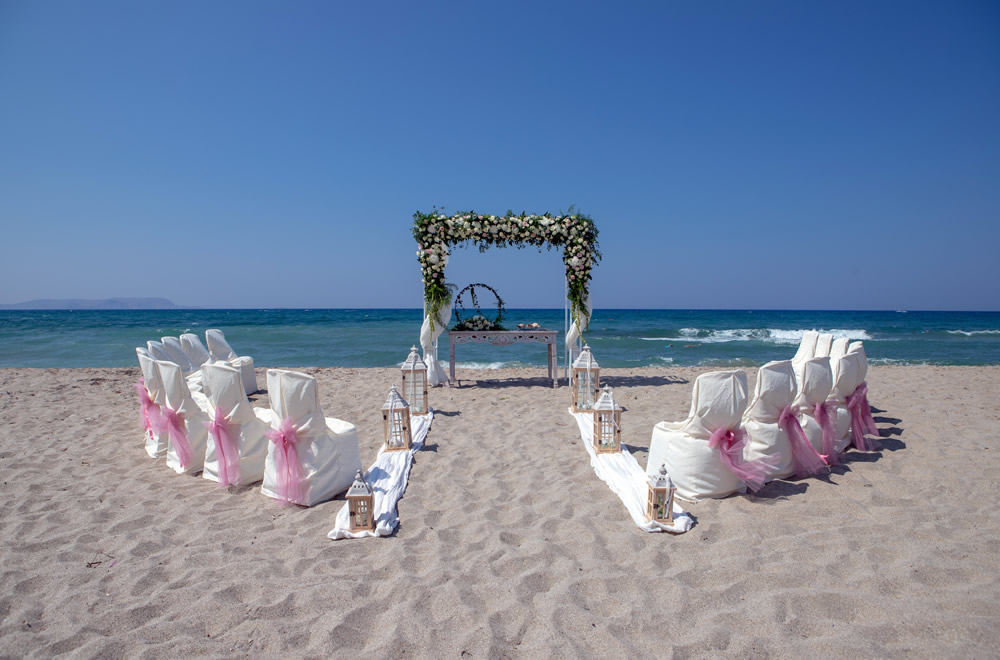 Beach Wedding Sun Snow Weddings