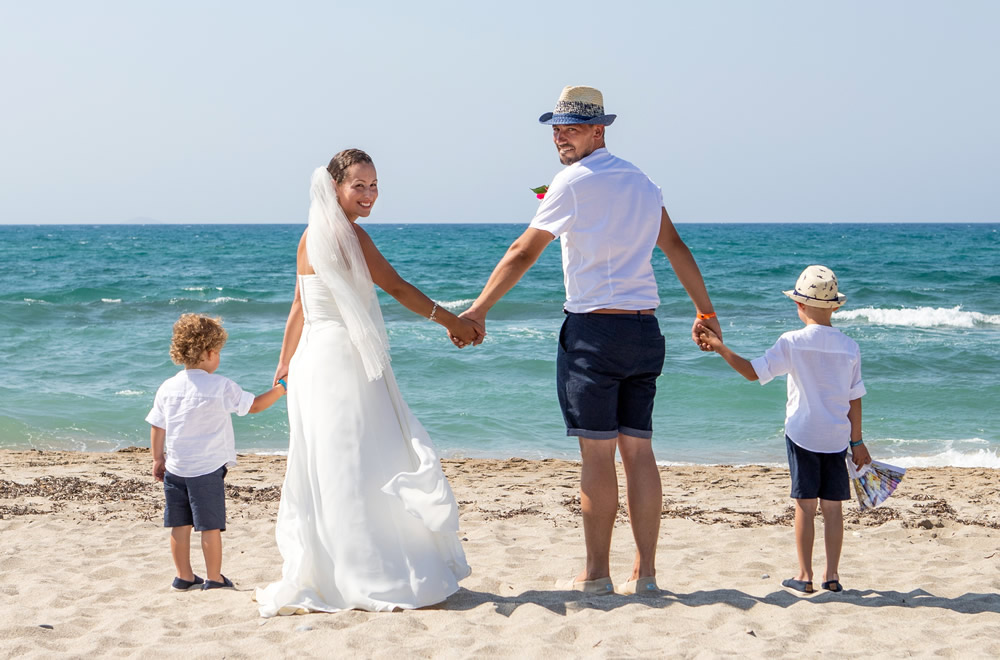 Beach Wedding Sun Snow Weddings